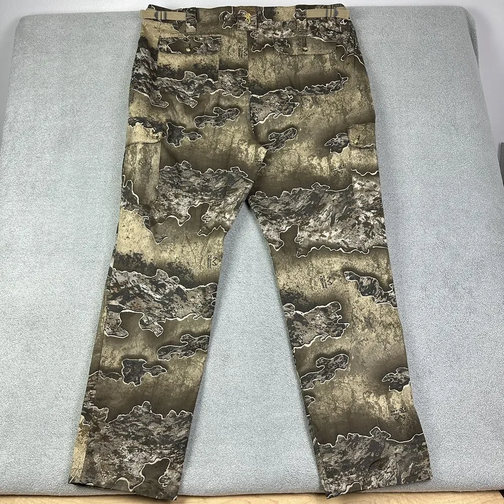 Browning Wasatch Pants Mens 2XL Realtree Excape Fieldwear Cargo Camo Hunting NEW
